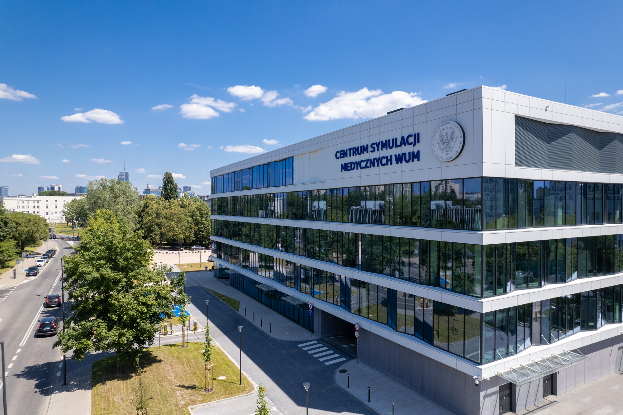 budynek Centrum Symulacji Medycznych WUM