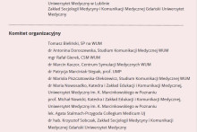 Program II Ogólnopolskiej Konferencji dla Symulowanych Pacjentów